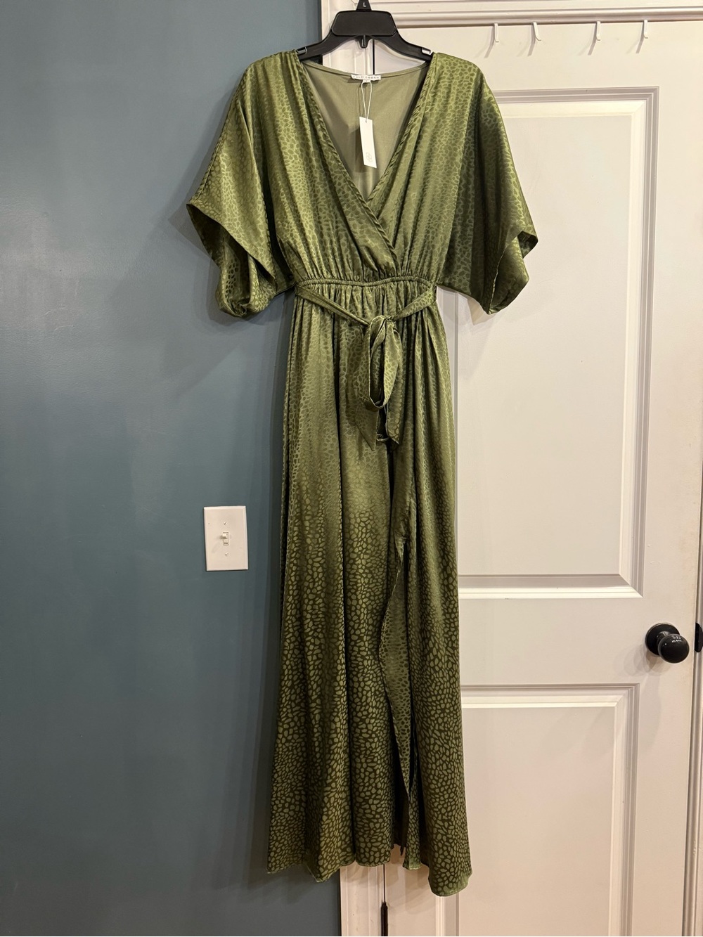 Baltic Born Savannah Print Kimono Maxi Dress NWT